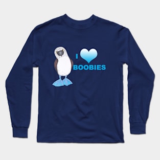 I Heart Boobies Long Sleeve T-Shirt